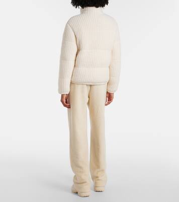 Wool and alpaca-blend down jacket | Moncler