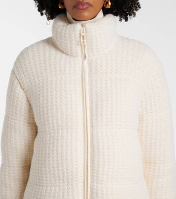 Wool and alpaca-blend down jacket | Moncler