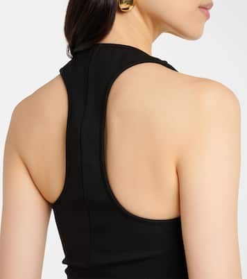 Robe midi à logo | Area