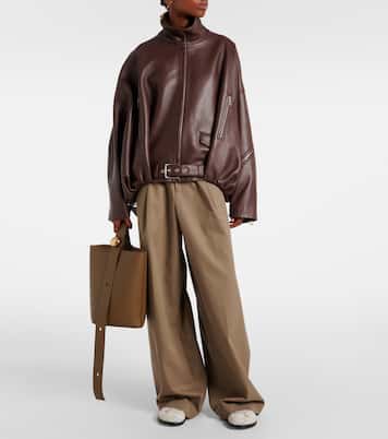 Balloon leather jacket | Loewe