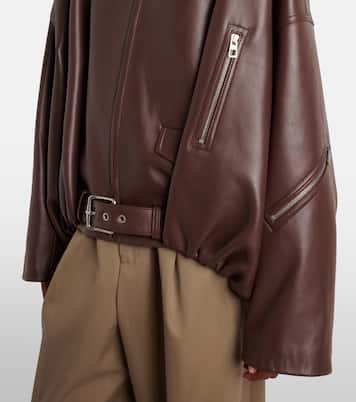 Balloon leather jacket | Loewe