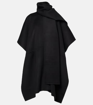 Cappotto Doublé in lana con sciarpa | Toteme