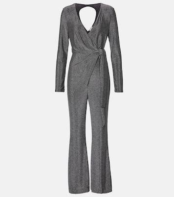 Combi-pantalon Cosima Two en lamé | Diane von Furstenberg