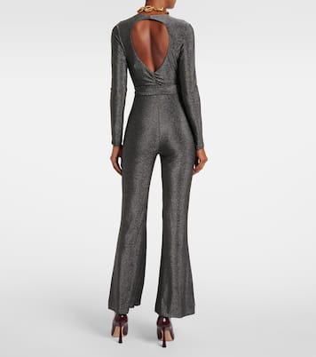 Combi-pantalon Cosima Two en lamé | Diane von Furstenberg