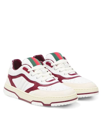 Sneakers Re-Web in pelle con suede | Gucci Kids