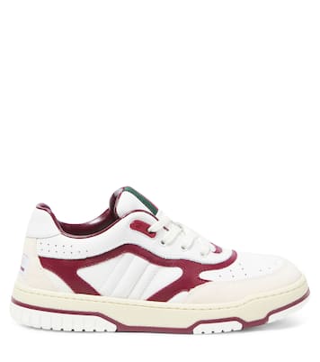 Sneakers Re-Web in pelle con suede | Gucci Kids