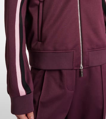 Chaqueta deportiva de jersey a rayas | Ferragamo