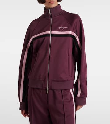 Chaqueta deportiva de jersey a rayas | Ferragamo