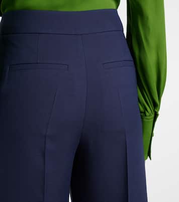 Pantalon ample en Crepe Couture | Valentino