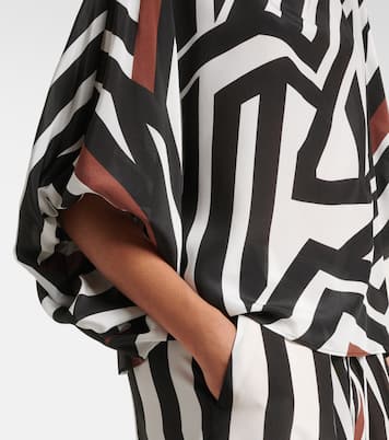 Top Camino in seta a righe | Max Mara