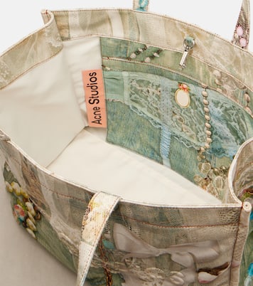 Tote Trompe l'œil aus Canvas | Acne Studios