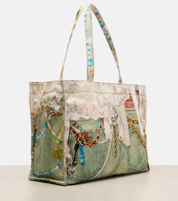 Tote Trompe l'œil aus Canvas | Acne Studios