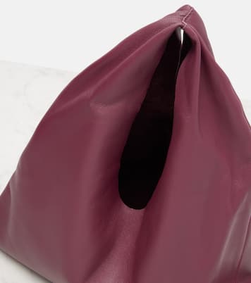 Bindle Small leather tote bag | The Row
