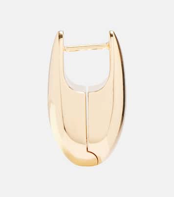 Pendientes de plata de ley bañados en oro de 18 ct | Bottega Veneta