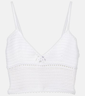 Top in crochet con cut-out | Ralph Lauren Collection