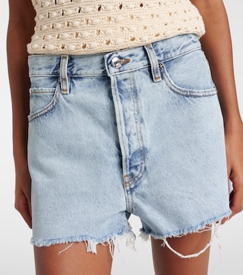 Shorts Dare en denim de tiro alto | Frame