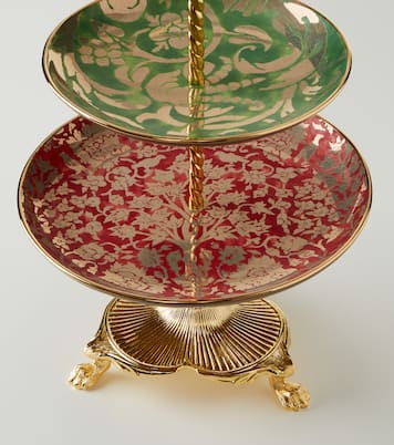 Fortuny tiered porcelain dessert server | L'Objet