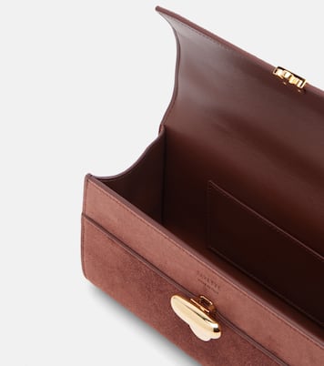 Symmetry suede tote bag | Savette
