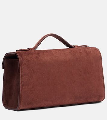 Symmetry suede tote bag | Savette
