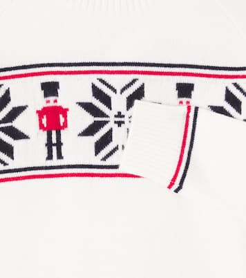 Pull intarsia en laine | Tartine et Chocolat