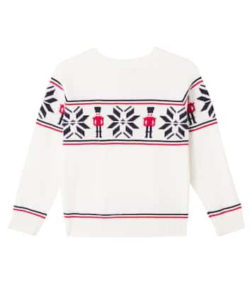 Pull intarsia en laine | Tartine et Chocolat