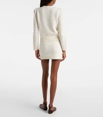 Pointelle wool and cashmere sweater | Chloé
