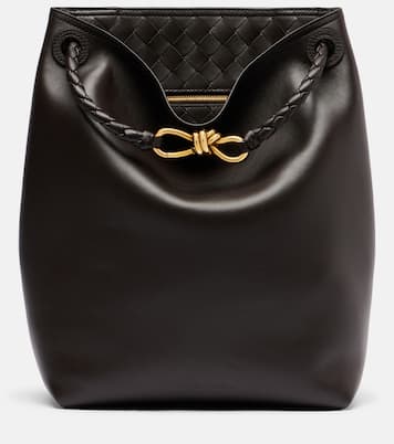 Andiamo Small leather bucket bag | Bottega Veneta