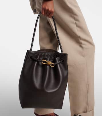 Andiamo Small leather bucket bag | Bottega Veneta
