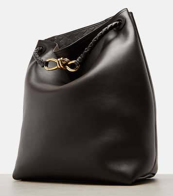Andiamo Small leather bucket bag | Bottega Veneta