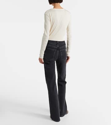 Arrow high-rise bootcut jeans | Frame