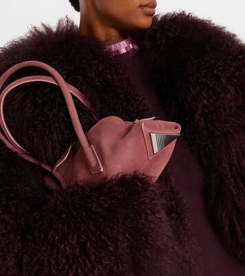 La Passeggiata Small suede tote bag | The Attico