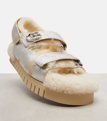 Sandales New Marmont GG en cuir | Gucci