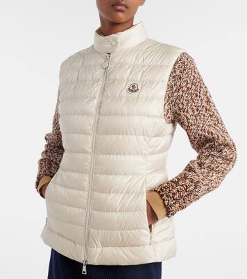 Chaleco de plumas con logo | Moncler