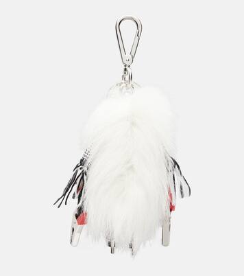 Rufus stainless steel keychain | Prada