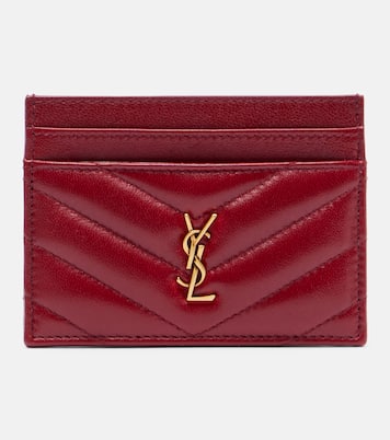 Cassandre matelassé leather card holder | Saint Laurent