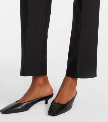 Wool and silk slim pants | Toteme