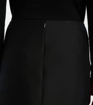 Petal wool and silk pencil skirt | Toteme