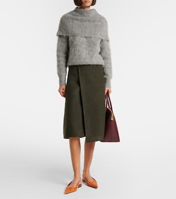 Suede slingback flats | Victoria Beckham