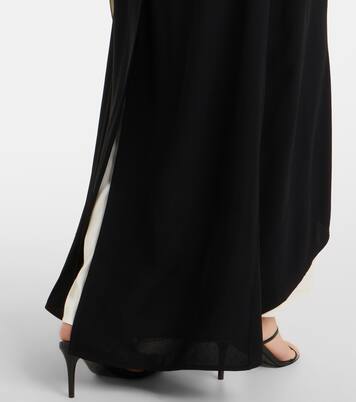 Daliah draped crêpe satin maxi dress | Proenza Schouler