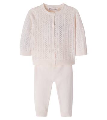 Baby Set Laelou aus Cardigan und Hose | Bonpoint