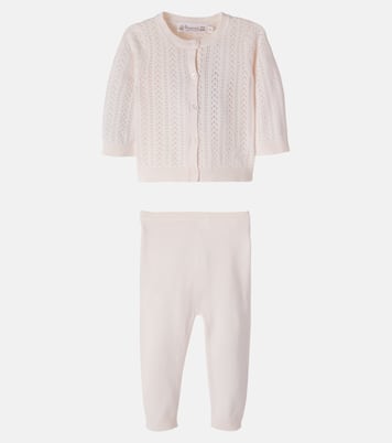 Baby Set Laelou aus Cardigan und Hose | Bonpoint