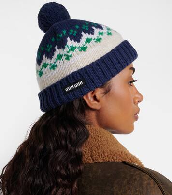 Mütze aus Schurwolle | Miu Miu