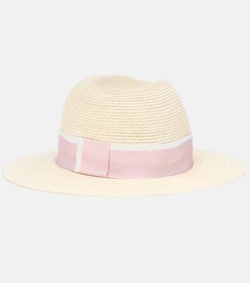 Henrietta straw fedora | Maison Michel