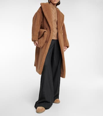Cappotto Teddy Bear Icon in cammello e seta | Max Mara