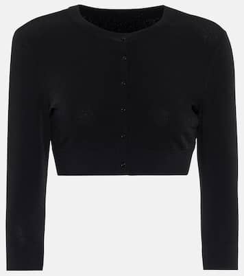 Cardigan cropped in maglia | Alaïa