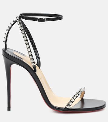 Sandali So Me 100 in pelle con borchie | Christian Louboutin