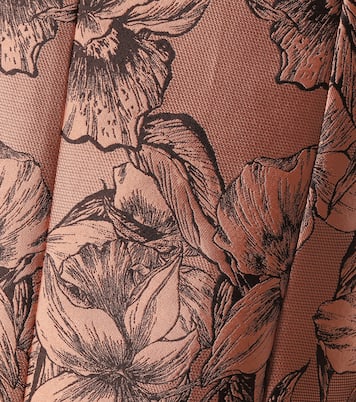 Synchronicity silk-blend midi dress | Johanna Ortiz