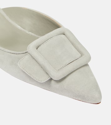 Mules Maysale aus Veloursleder | Manolo Blahnik