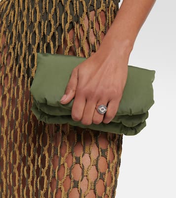 Anello Dawn Chevalier in oro bianco 18kt con diamanti e zaffiri | Ileana Makri