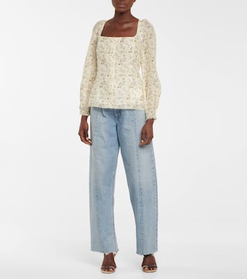 Bluse aus Leinen und Baumwolle | Brock Collection